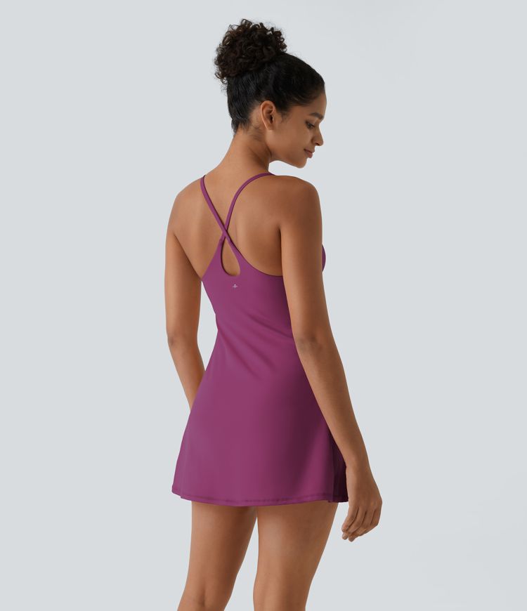 SoftlyZero™ Plush Backless Active Dress-Easy Peezy Edition