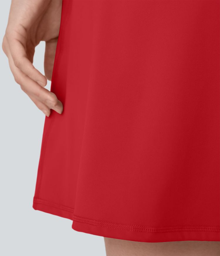 Softlyzero™ Rückenfreies, extralanges Plush-Aktivkleid  - Easy Peezy Edition