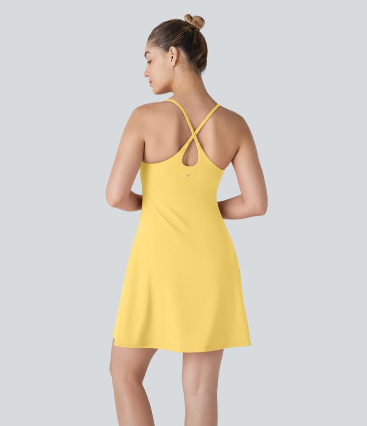 Softlyzero™ Plush Backless Active Dress-Longer Length-Easy Peezy Edition