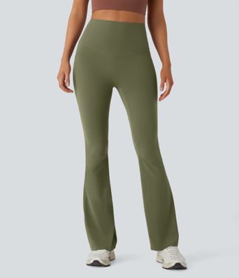 Halara UltraSculpt™ High Waisted Tummy Control Pocket Shaping Yoga Bootcut Leggings