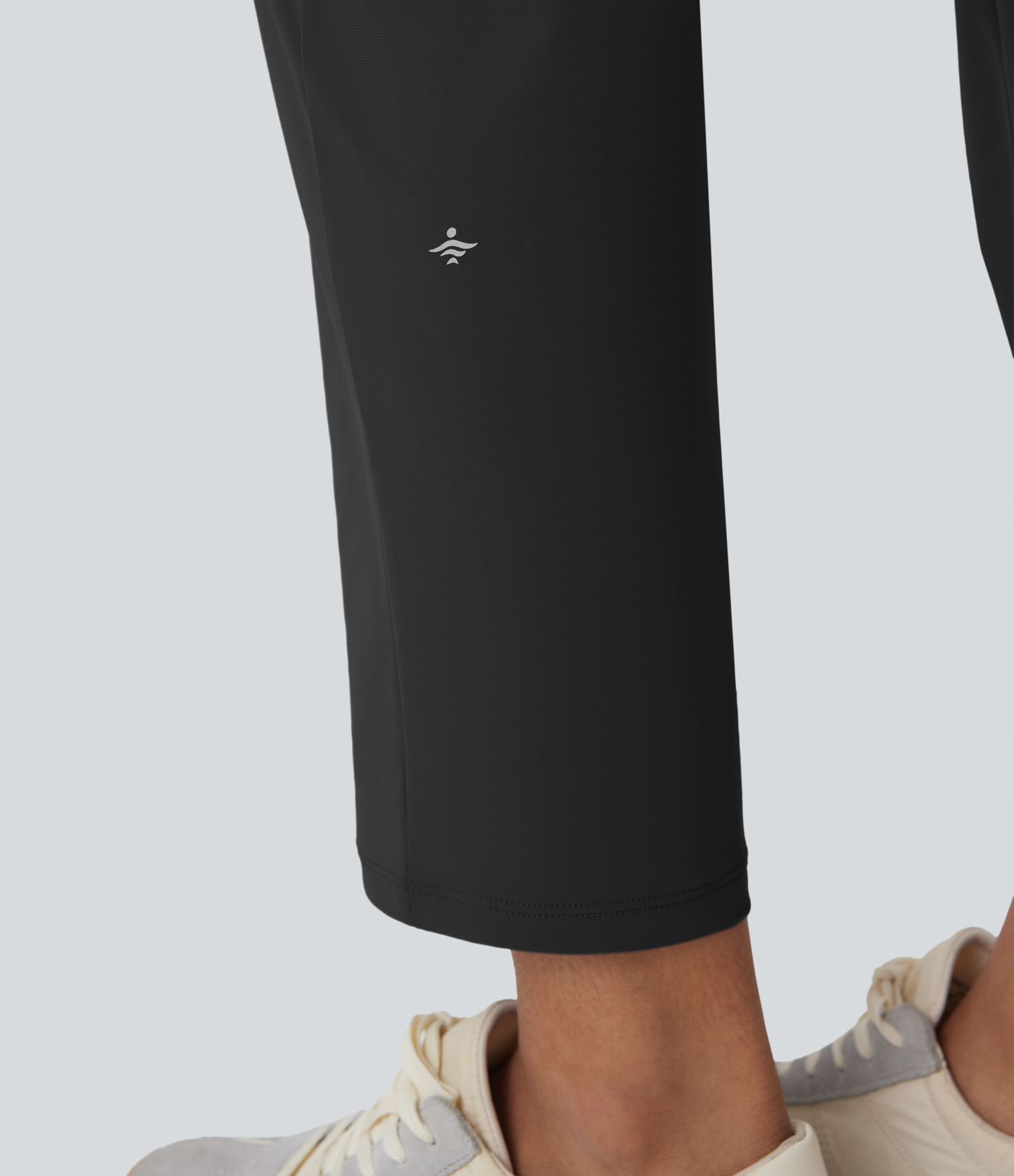 High Waisted Quick Dry Travel Tapered Pants with Pockets