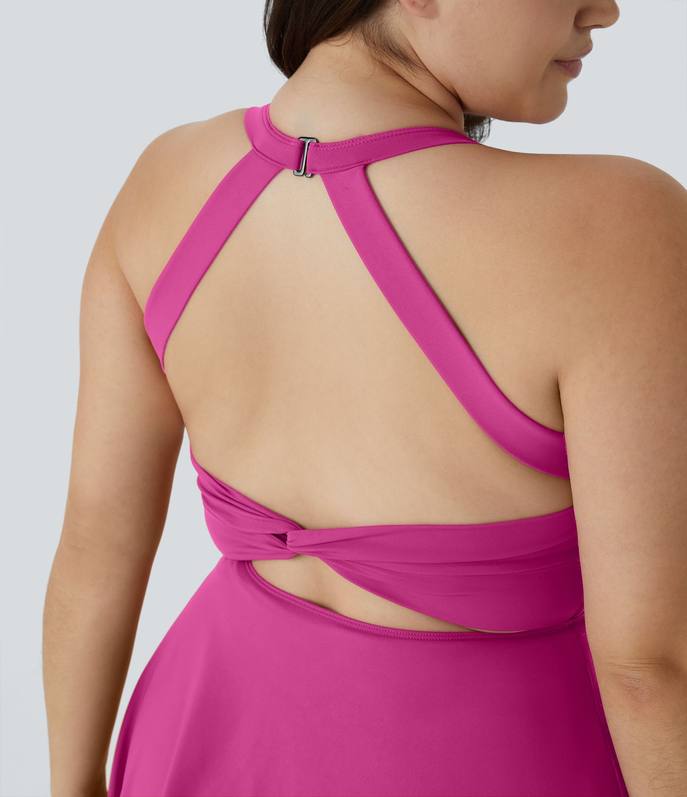 Robe d&#39;exercice 2 en 1 à poches découpées, grande taille - Easy Peezy