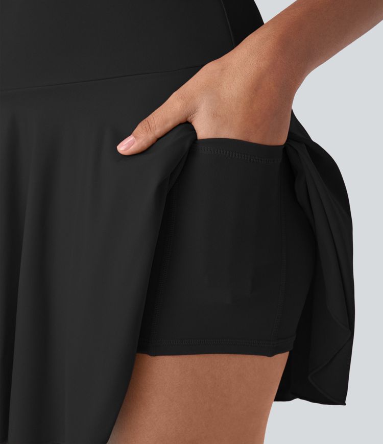 Softlyzero™ Airy 2-in-1  Tennis Skirt-Longer Length-Marvelous-UPF50+