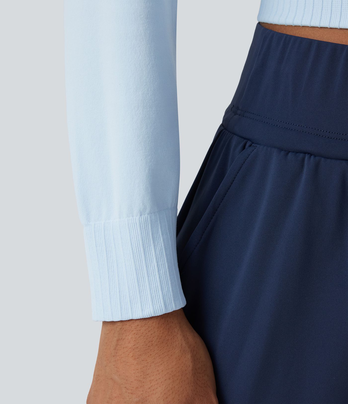 OneForm Seamless Flow Round Neck Long Sleeve Workout Sports Top