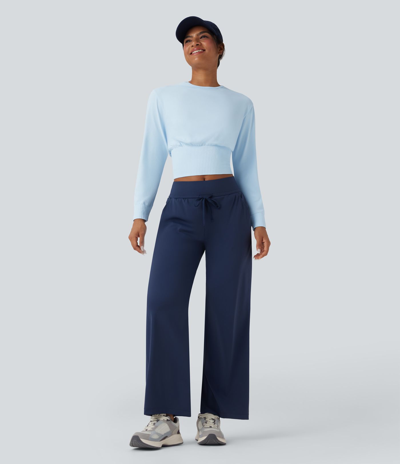 OneForm Seamless Flow Round Neck Long Sleeve Workout Sports Top