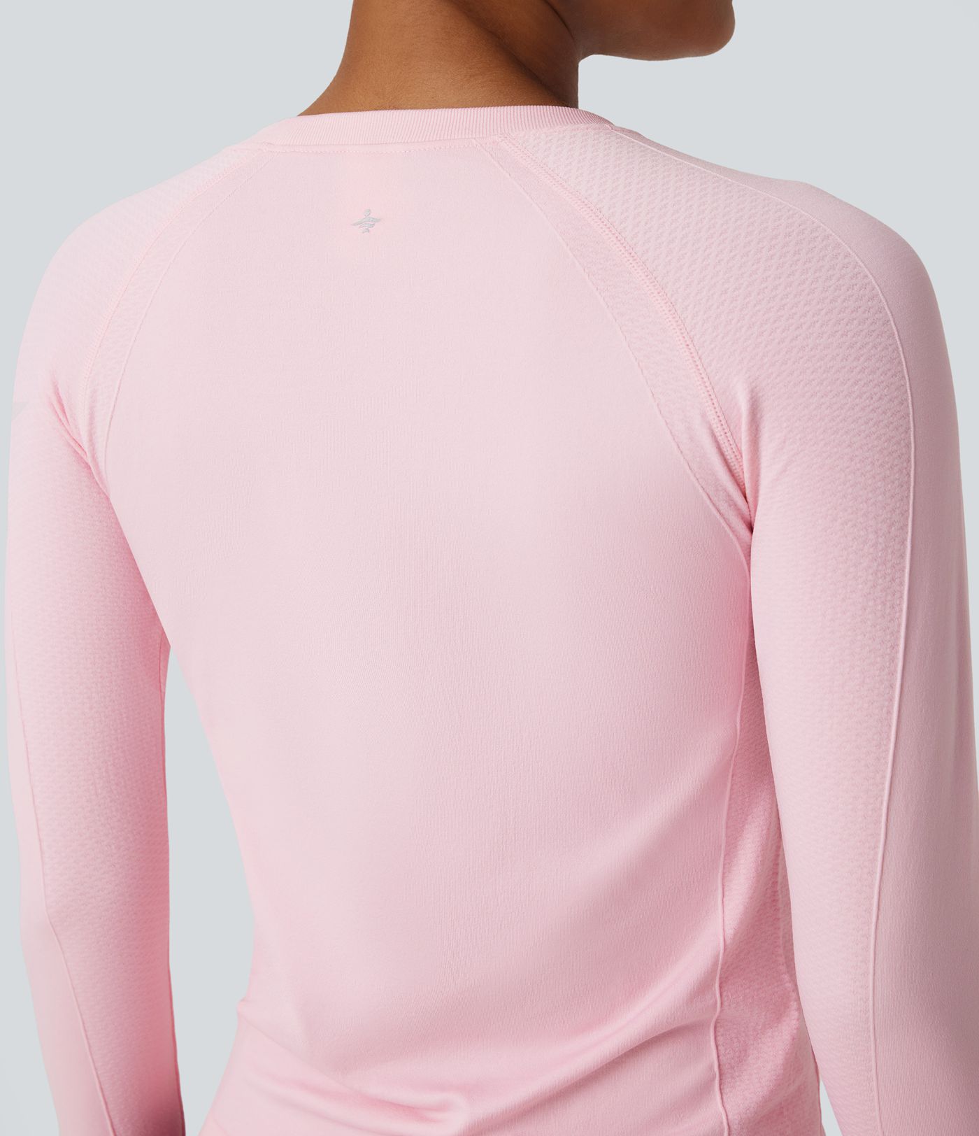 OneForm Seamless Flow Raglan Long Sleeve Thumb Hole Yoga Sports Top