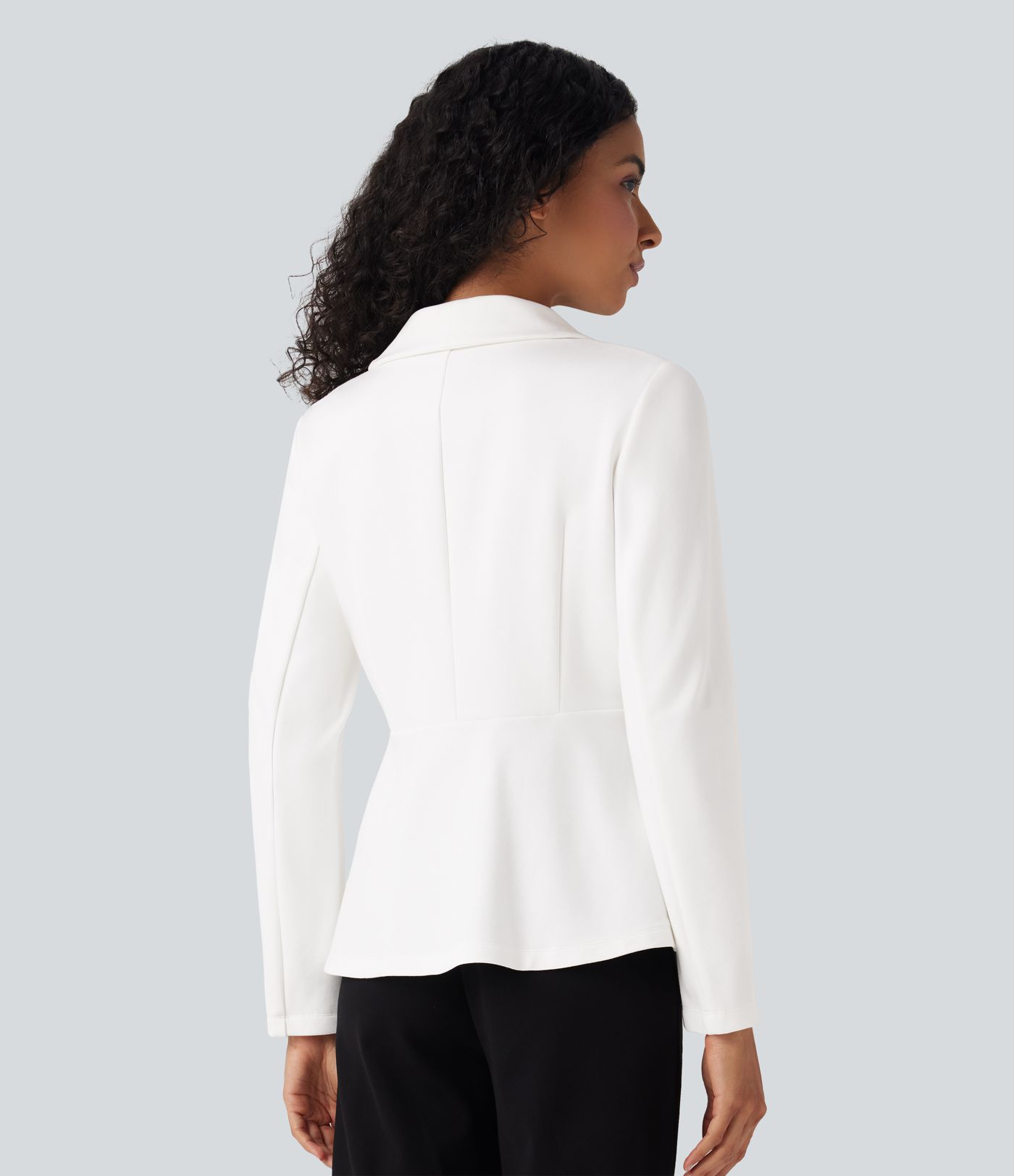 Sjalkrage Långärmad Arbetskavaj