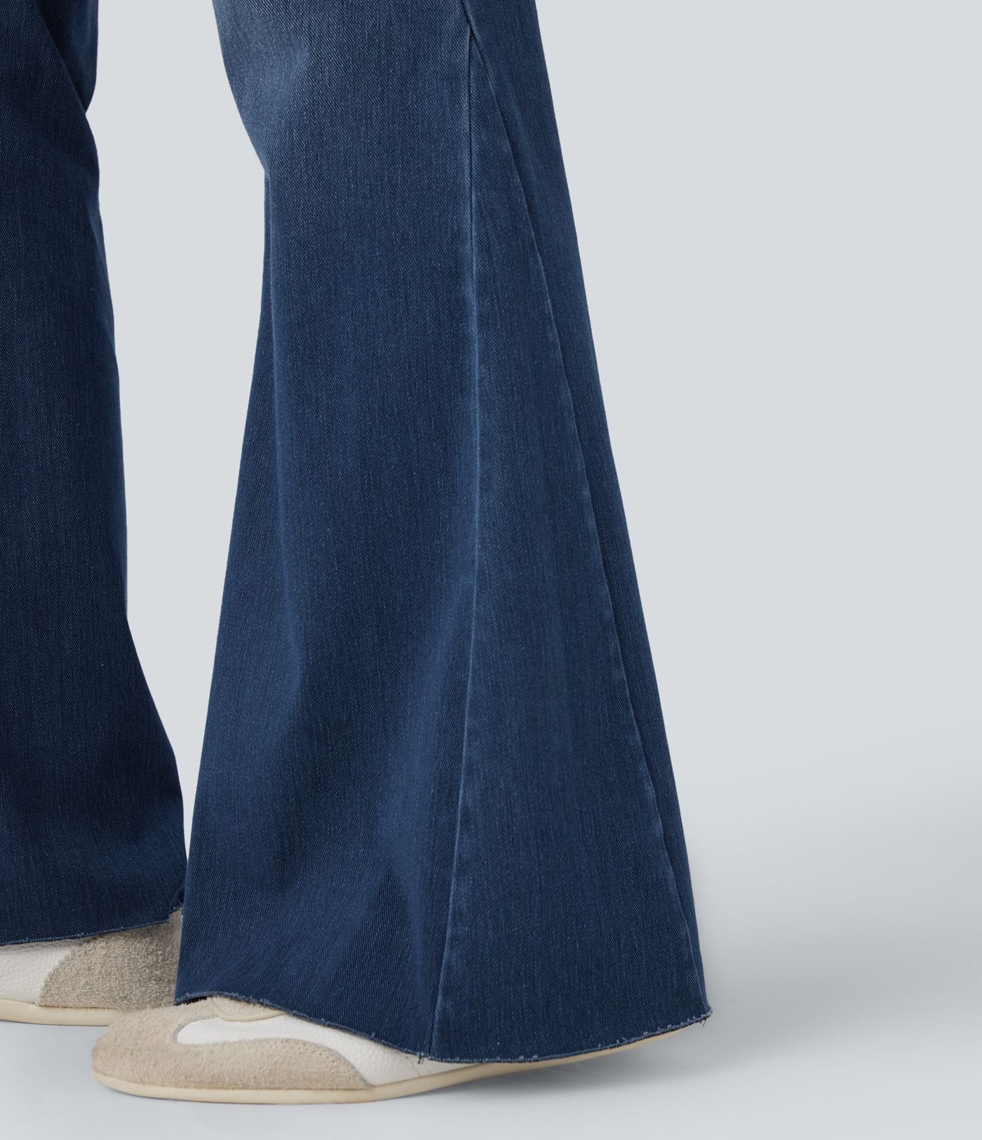 Halara Flex™ Mid Rise Casual Flare Jeans with Pockets