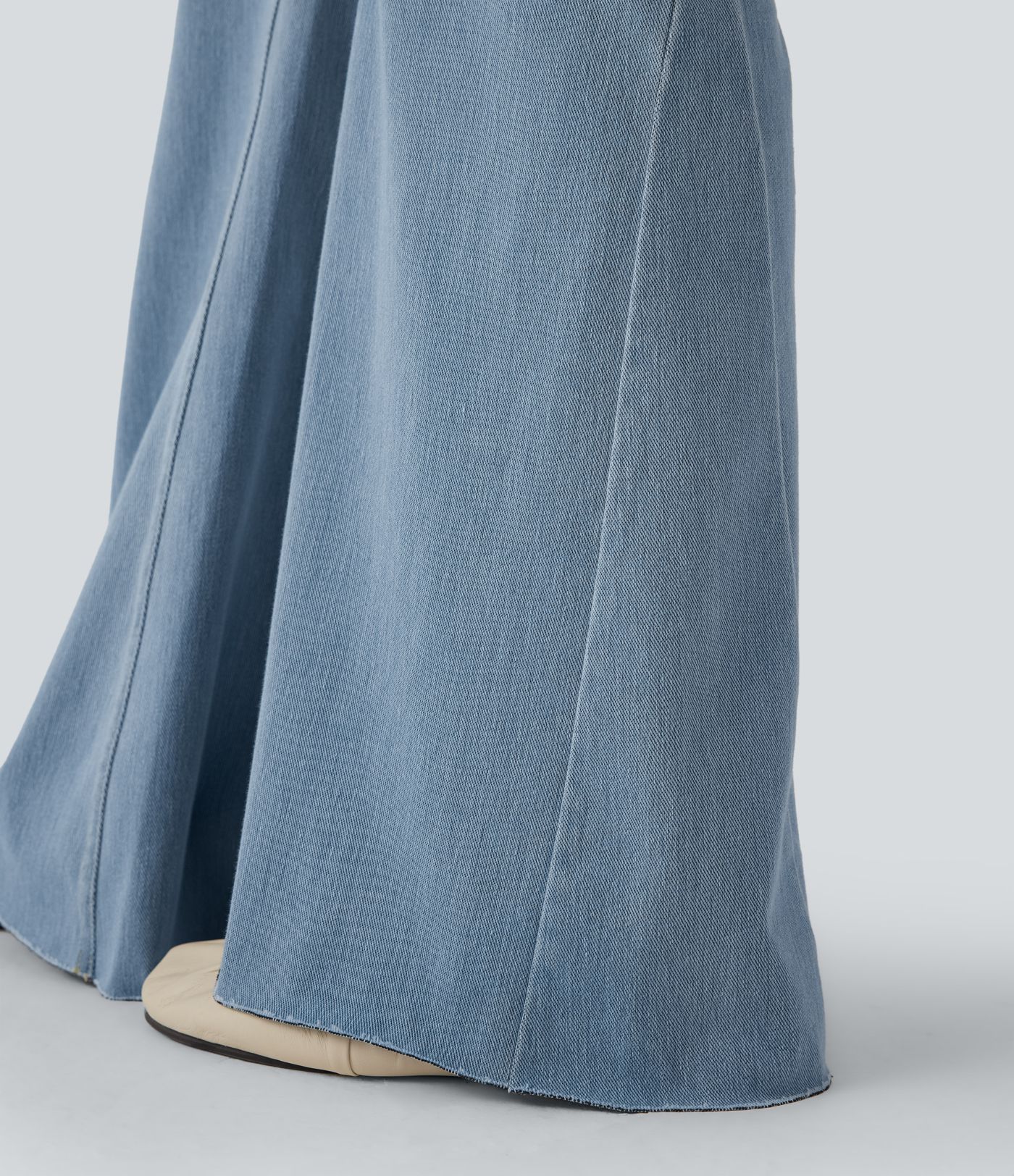 Halara Flex™ Mid Rise Casual Flare Jeans with Pockets