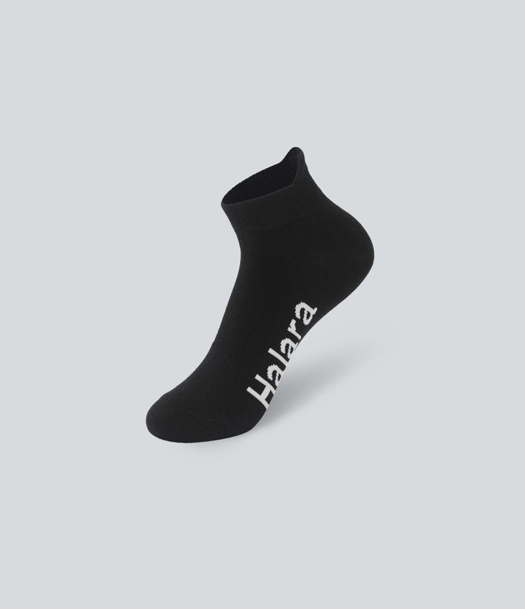Halara Letter Print Pickleball Ankle Socks