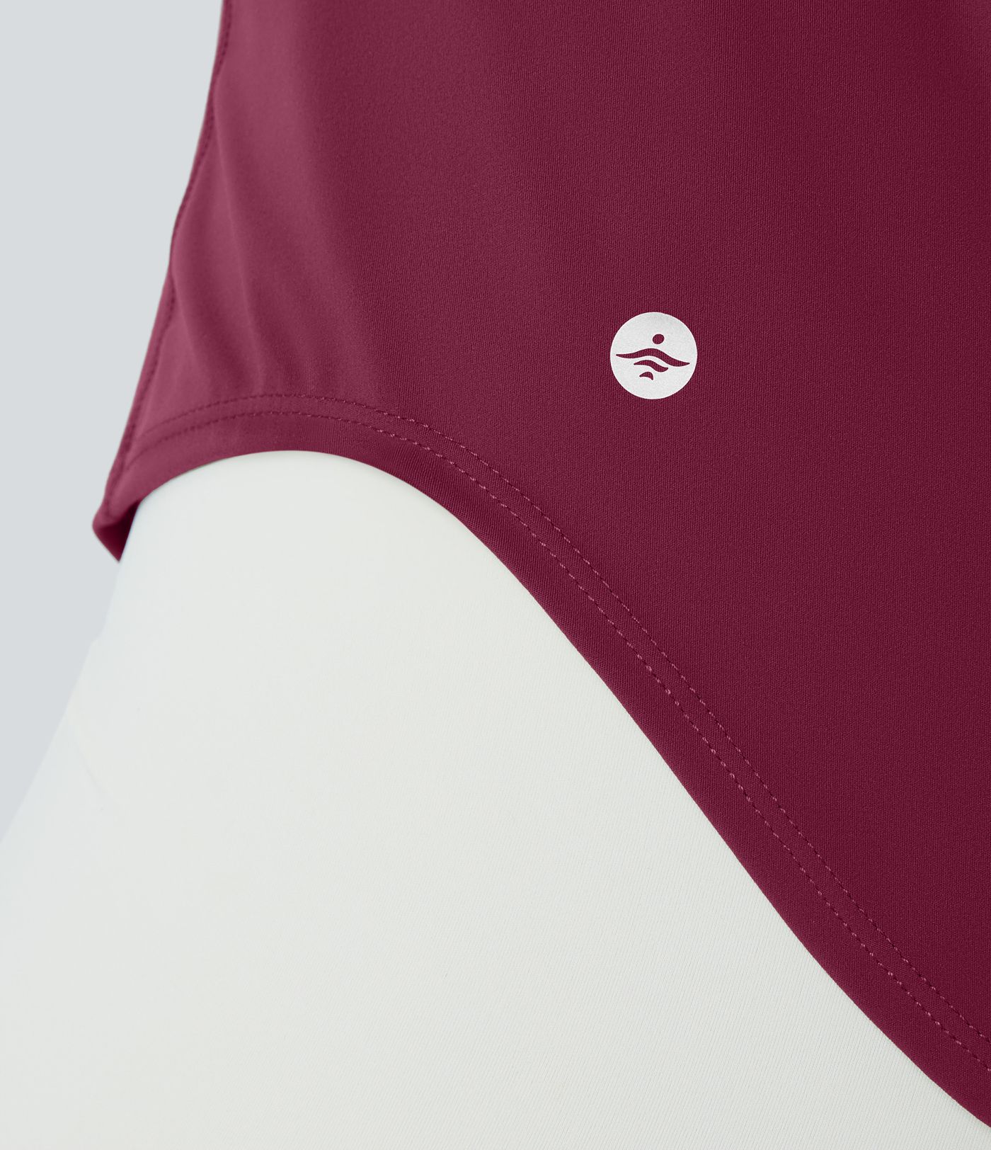 Halara UltraSculpt™ Round Neck Curved Hem Workout Tank Top