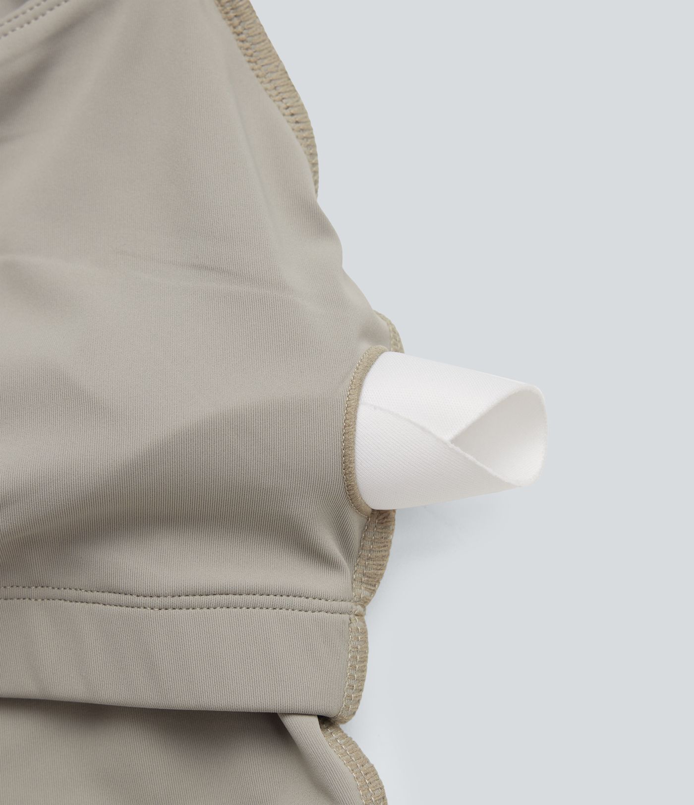 SoftlyZero™ QuickDry Crossover Thumb Hole Cropped Yoga Sports Shrug Top