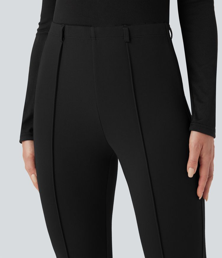 Halara Flex™ Mid Rise Tummy Control Work Bootcut Pants