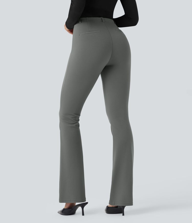 Tummy Control Mid Rise Skinny Bootcut