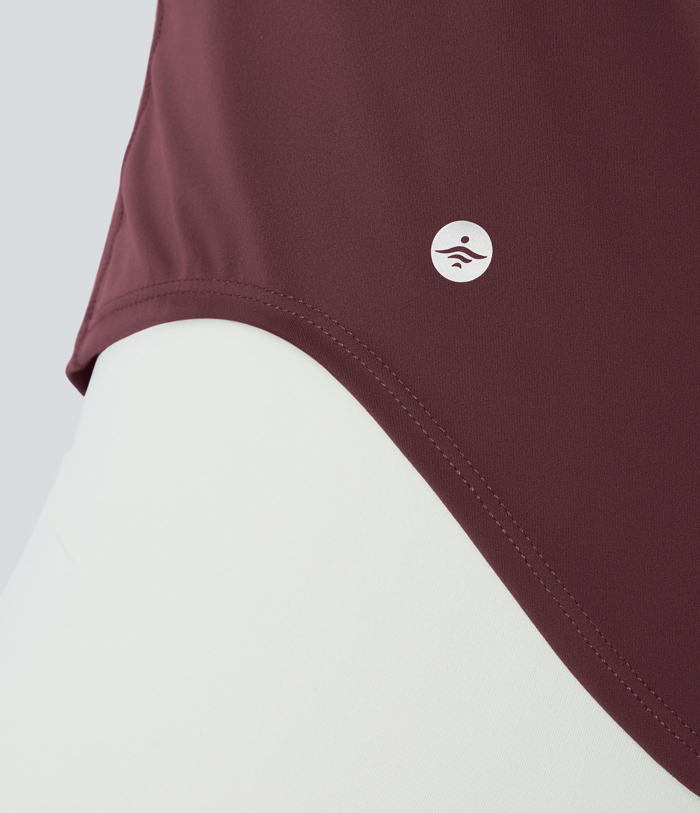 Halara UltraSculpt™ Round Neck Curved Hem Workout Tank Top