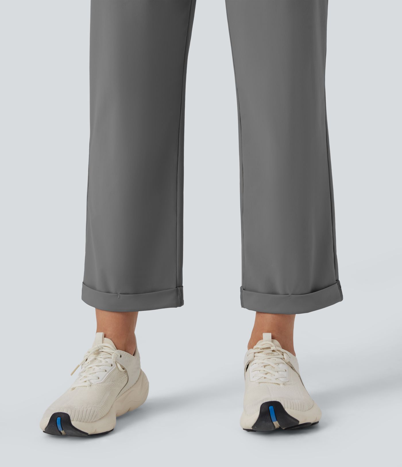 High Waisted Tapered Yoga Pants with Pockets