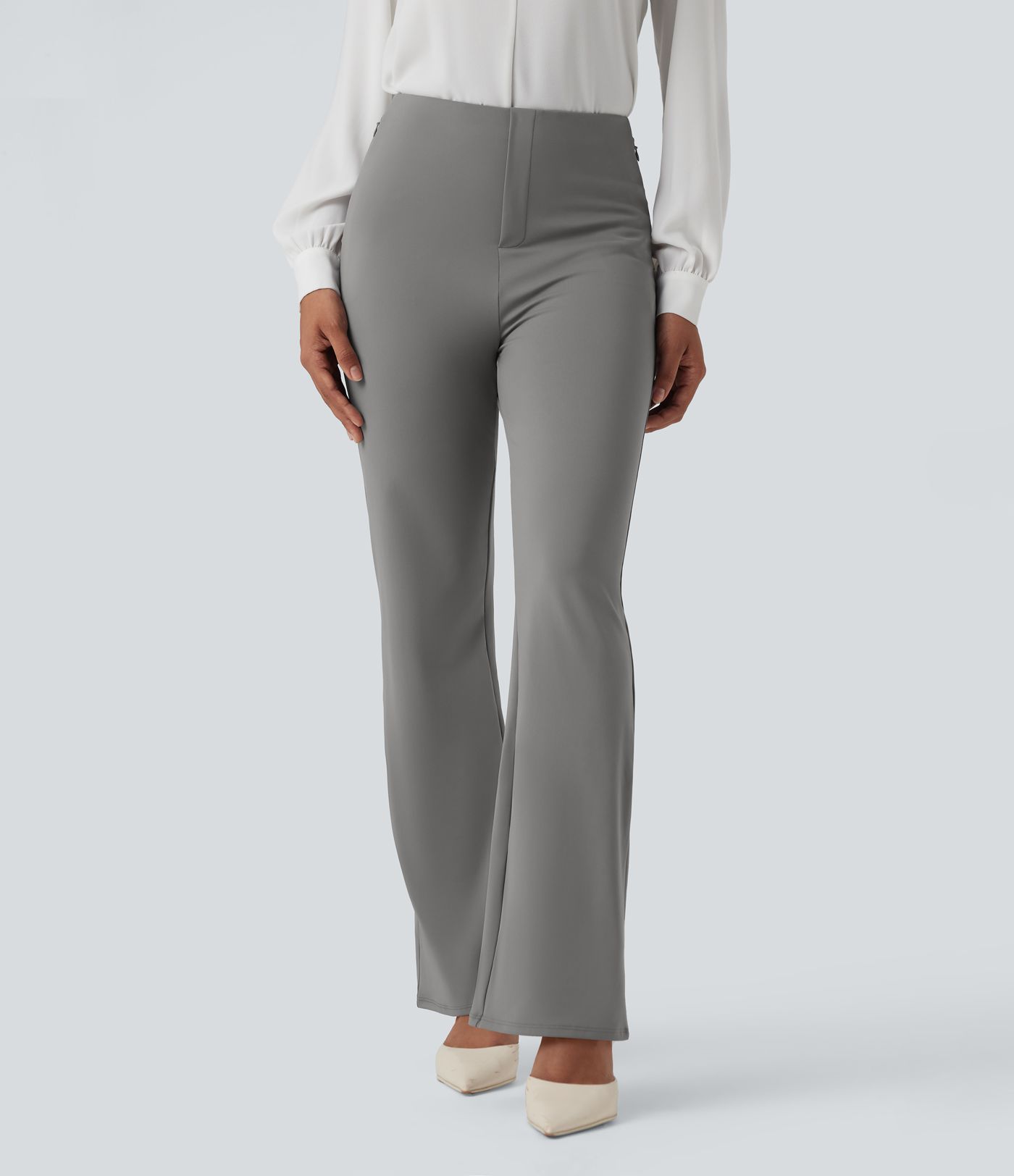 Halara Flex™ DayStretch High Waisted Bootcut Work Pants with Pockets