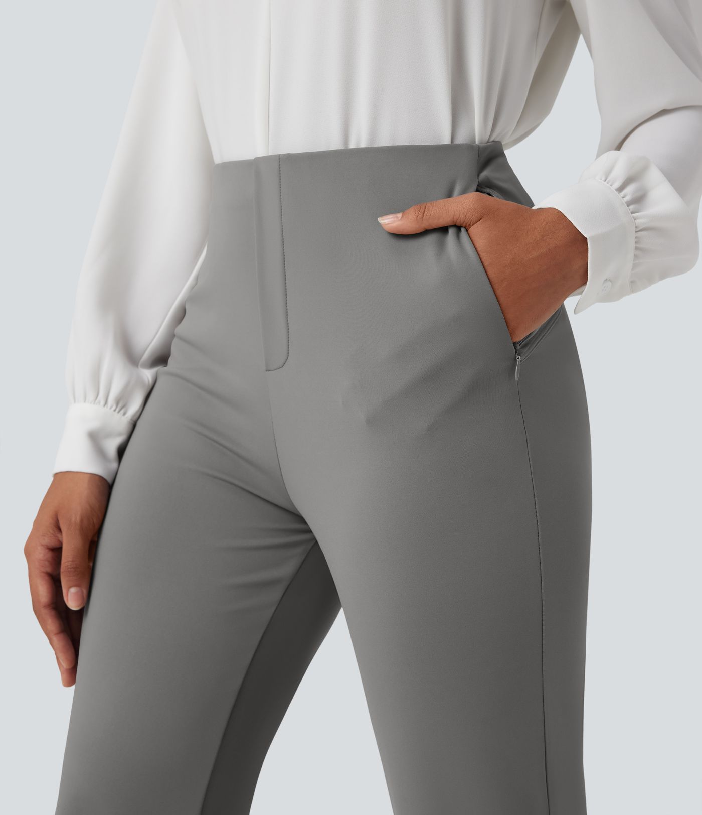 Halara Flex™ DayStretch High Waisted Bootcut Work Pants with Pockets
