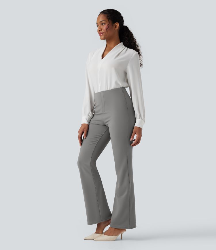 Halara Flex™ DayStretch High Waisted Bootcut Work Pants with Pockets