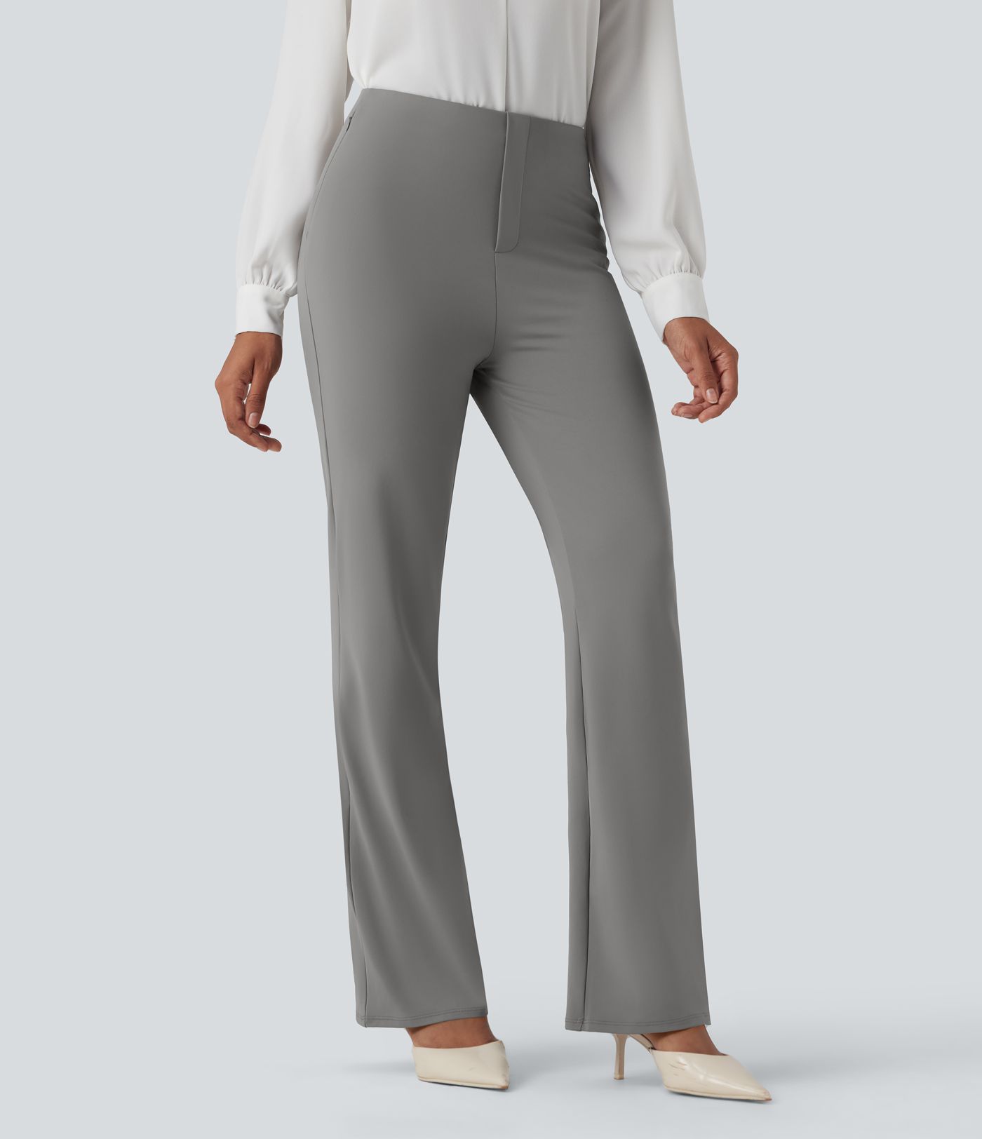 Halara Flex™ DayStretch High Waisted Bootcut Work Pants with Pockets