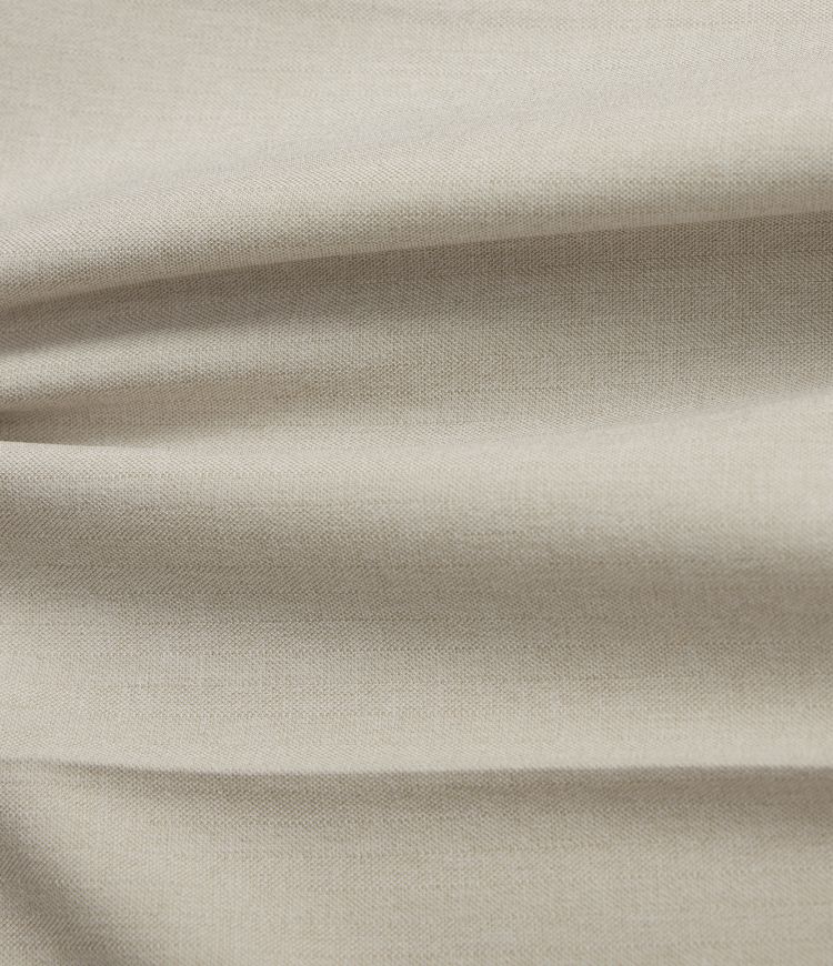 Notched Collar Long Sleeve Work Linen-Feel Blazer with Pockets