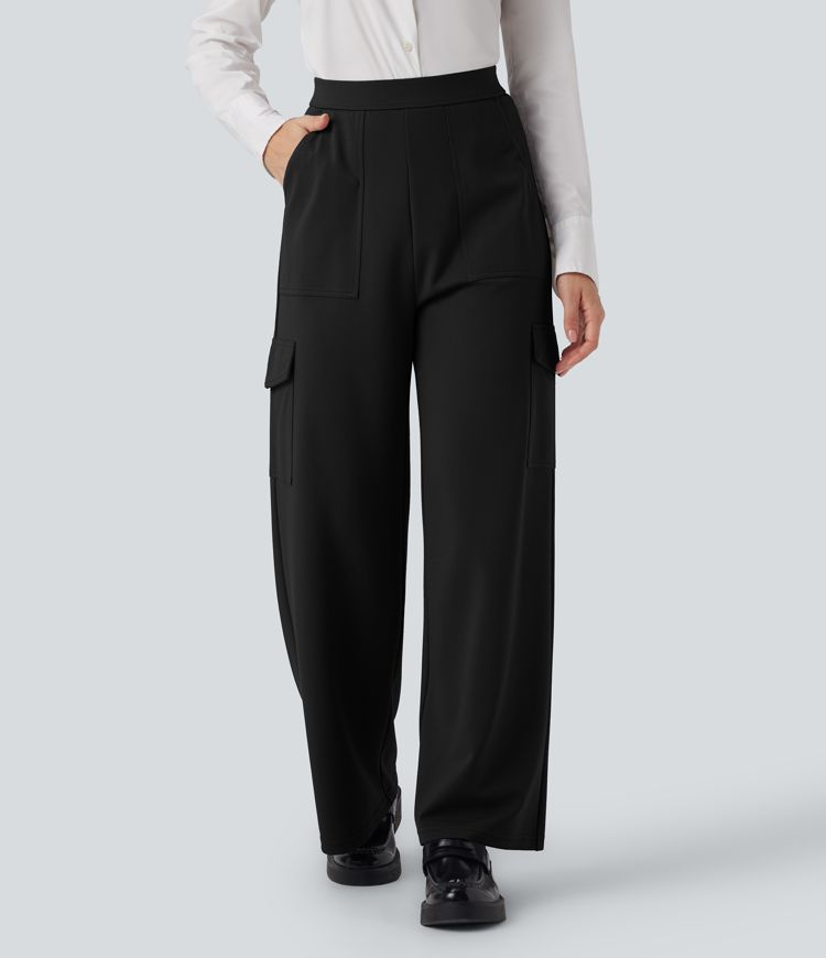 Halara Flex™ High Waisted Straight Leg Cargo Work Pants with Pockets