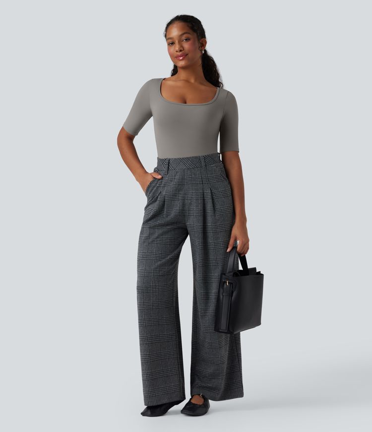 T-shirt de travail SoftlyZero™ Airy encolure arrondie manches courtes toucher frais