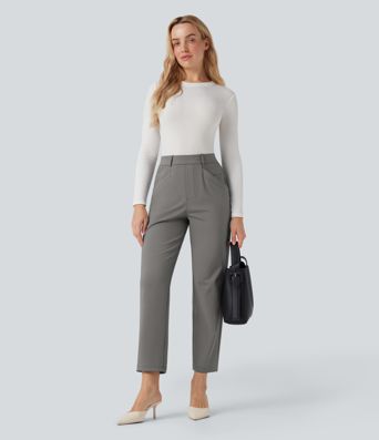 Halara Flex™ DayStretch High Waisted 7/8 Work Tapered Pants with Pockets