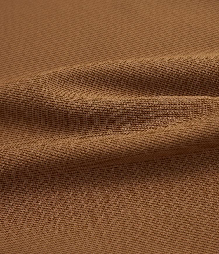 Mid Rise Drawstring Micro Waffle Baggy Casual Trousers with Pockets