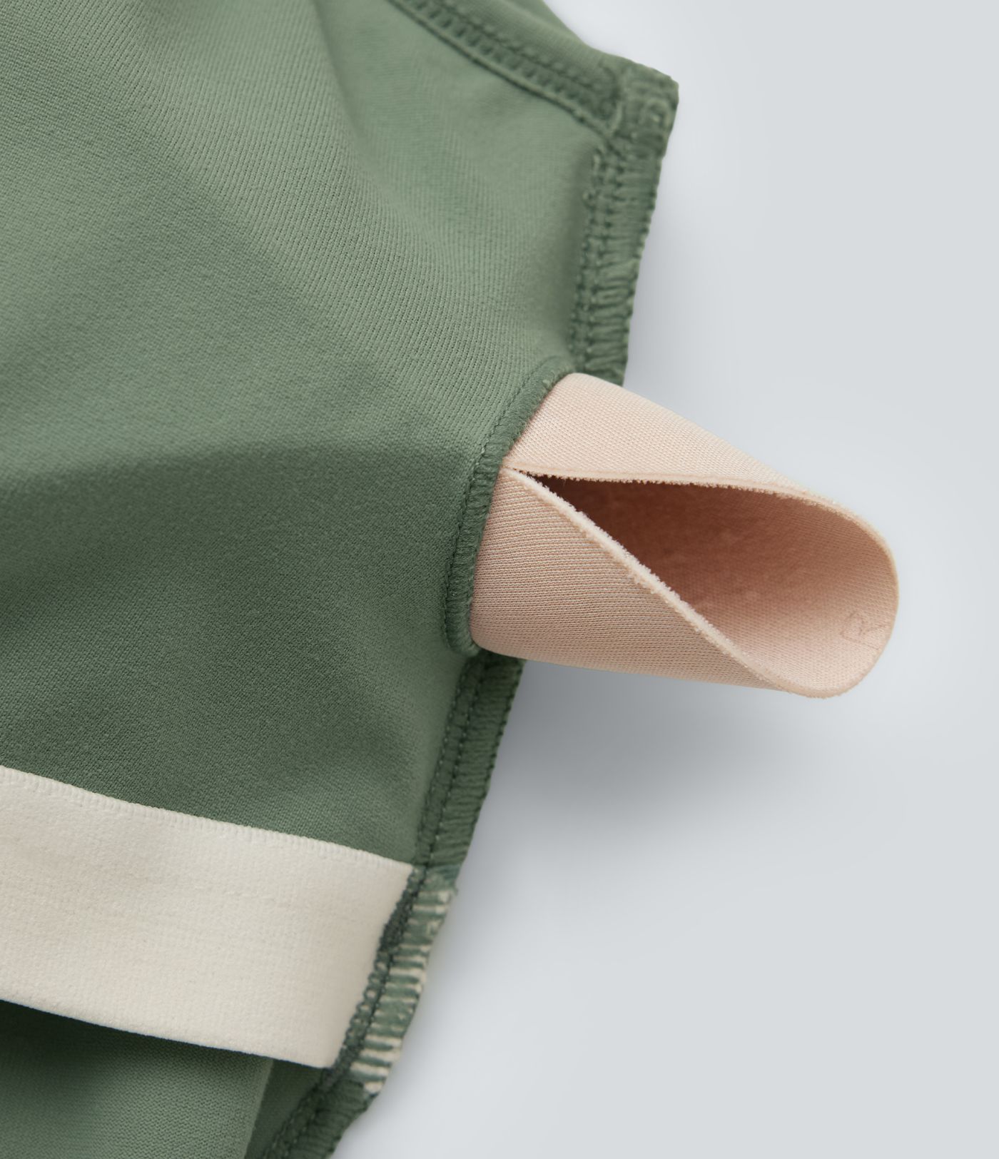 Plus Size U Neck Crossover Yoga Tank Top-Longer Length