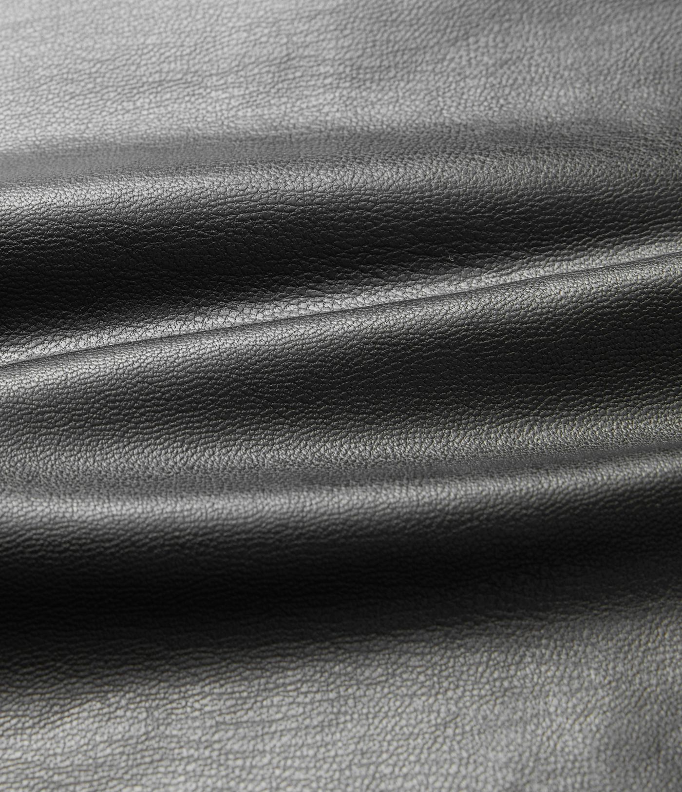 Falda midi casual de cuero PU de talle alto con control de abdomen 2 en 1