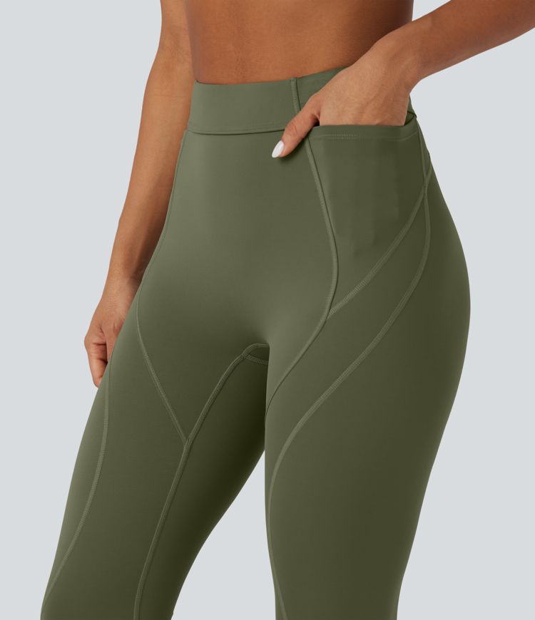 Legging course SpeedWave™ 7/8 taille haute séchage rapide avec poches