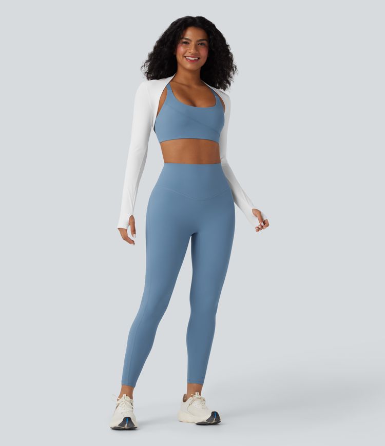 Halara UltraSculpt™ High Waisted Tummy Control Workout Leggings with Pocket