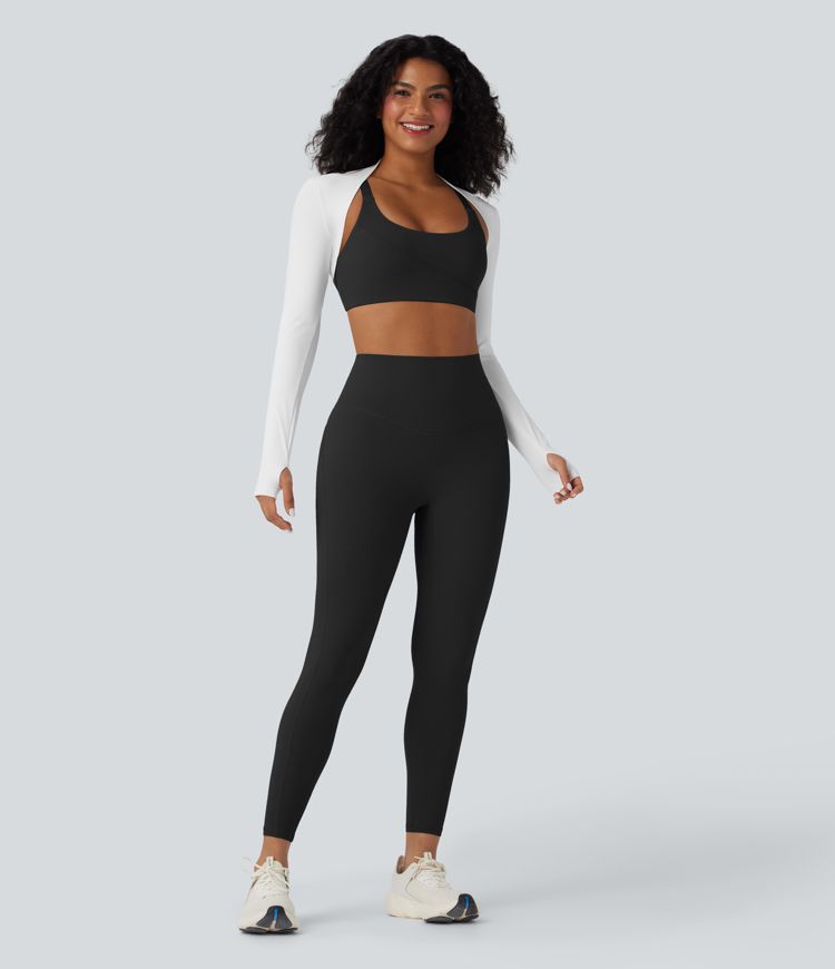 Halara UltraSculpt™ High Waisted Tummy Control Workout Leggings with Pocket