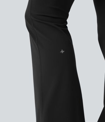 Halara UltraSculpt™ High Waisted Tummy Control Butt Lifting Scrunch Shaping Yoga Bootcut Leggings with Pockets