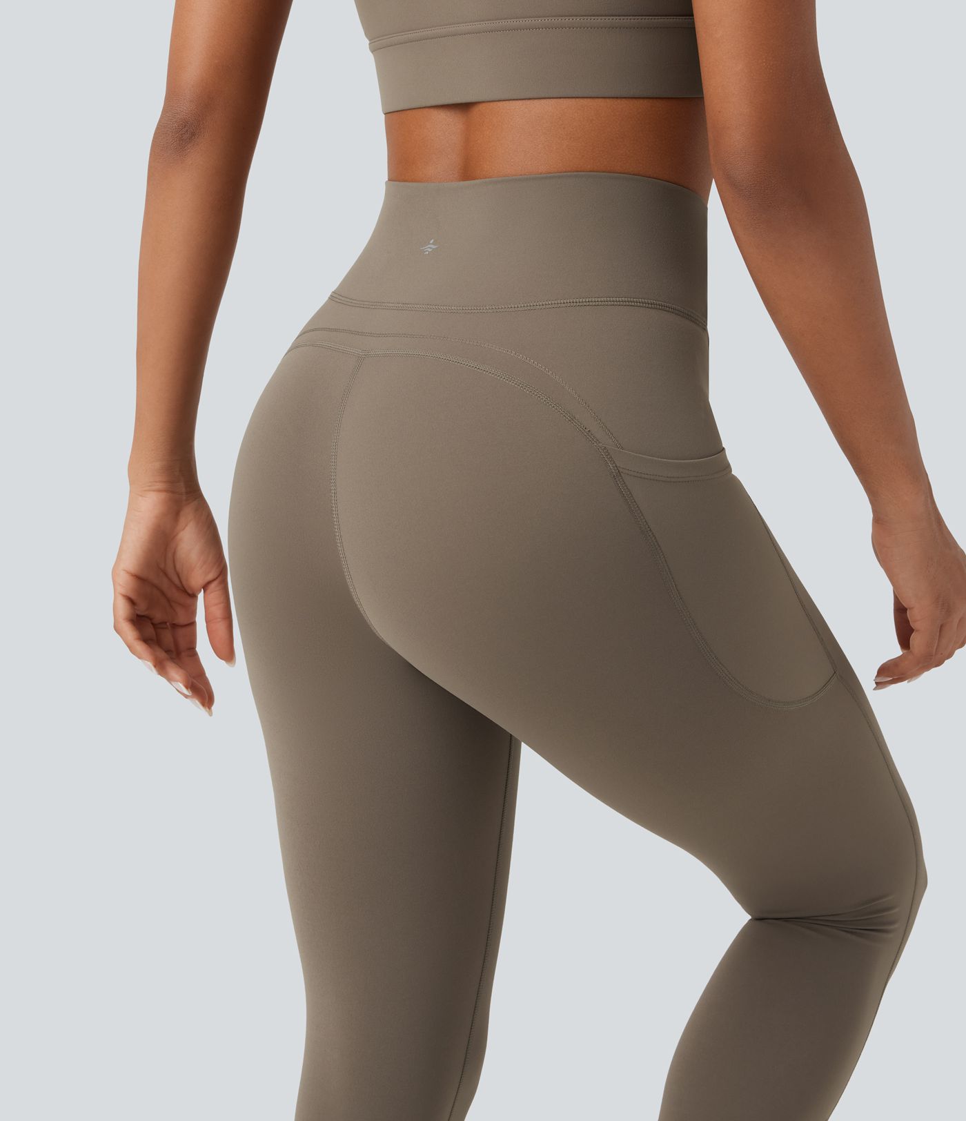 Halara UltraSculpt™ High Waisted Drawstring Tummy Control Yoga Leggings with Pockets