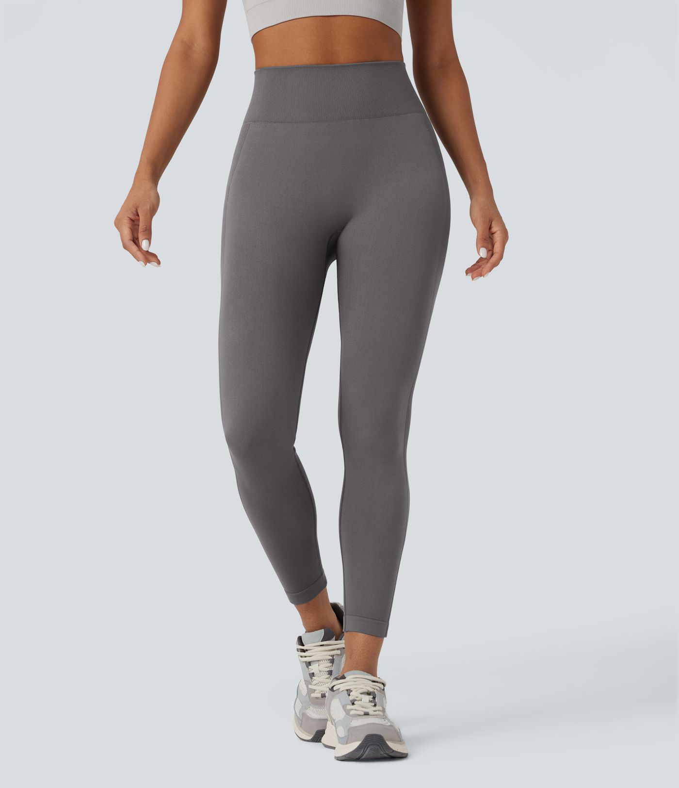 Nahtlose Passform High Waist Booty Scrunch Yoga-Leggings