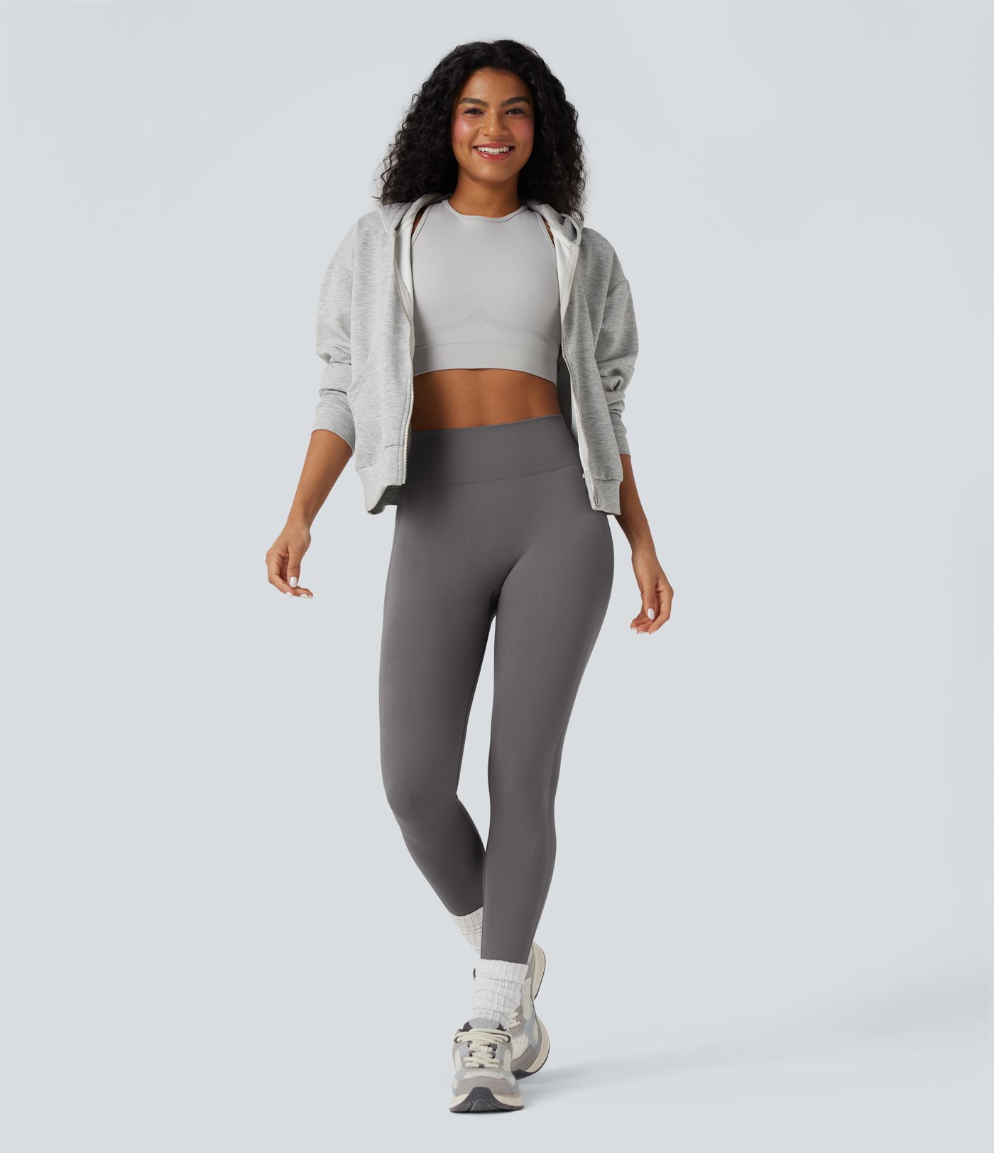 Nahtlose Passform High Waist Booty Scrunch Yoga-Leggings