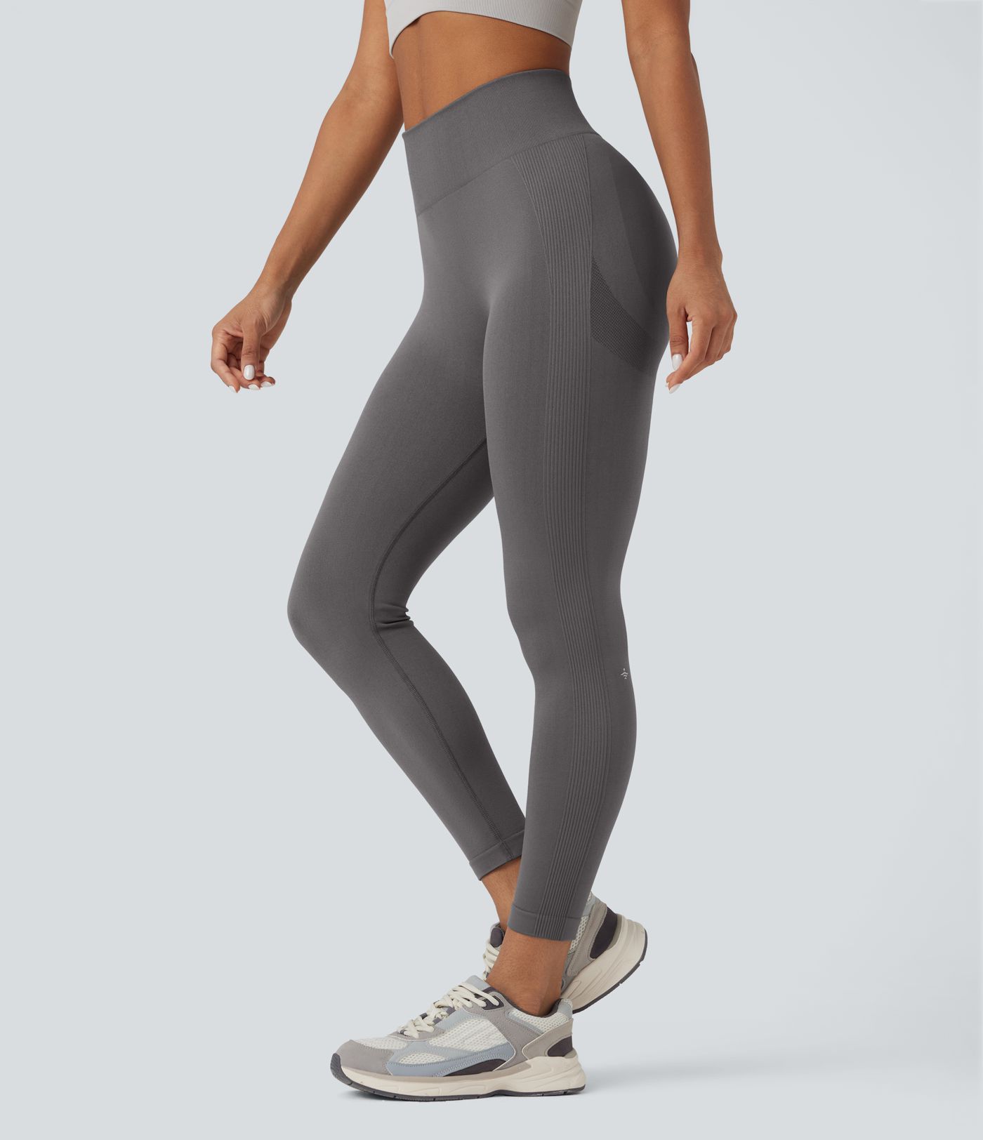 Nahtlose Passform High Waist Booty Scrunch Yoga-Leggings