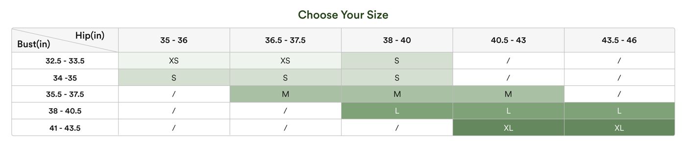 <p style="text-align:start;"></p>
<p style="text-align:left;"><span style="color: rgb(36,67,23);background-color: rgb(255,255,255);font-size: 18px;font-family: -apple-system, BlinkMacSystemFont, "Segoe UI", Roboto, "Helvetica Neue", Arial, "Noto Sans", sans-serif, "Apple Color Emoji", "Segoe UI Emoji", "Segoe UI Symbol", "Noto Color Emoji;"><strong>2. Pick your size </strong></span></p>
<p style="text-align:left;"><span style="color: rgb(36,67,23);background-color: rgb(255,255,255);font-size: 14px;font-family: -apple-system, BlinkMacSystemFont, "Segoe UI", Roboto, "Helvetica Neue", Arial, "Noto Sans", sans-serif, "Apple Color Emoji", "Segoe UI Emoji", "Segoe UI Symbol", "Noto Color Emoji;">Double check the size chart to be sure your free product fits.</span>&nbsp;</p>
