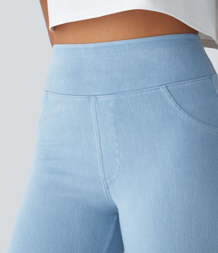 Halara Flex™ Jegging Casual Taille Haute Extensible Poche Latérale Arrière