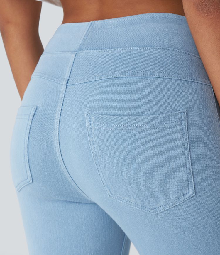 Halara Flex™ Jegging Casual Taille Haute Extensible Poche Latérale Arrière