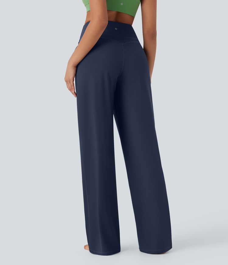 Halara UltraSculpt™ SoCinched High Waisted Tummy Control Straight Leg Yoga Pants with Pockets