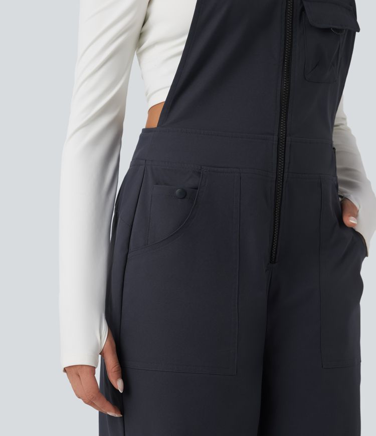 Salopette de randonnée déperlante résistante à l'usure avec poches