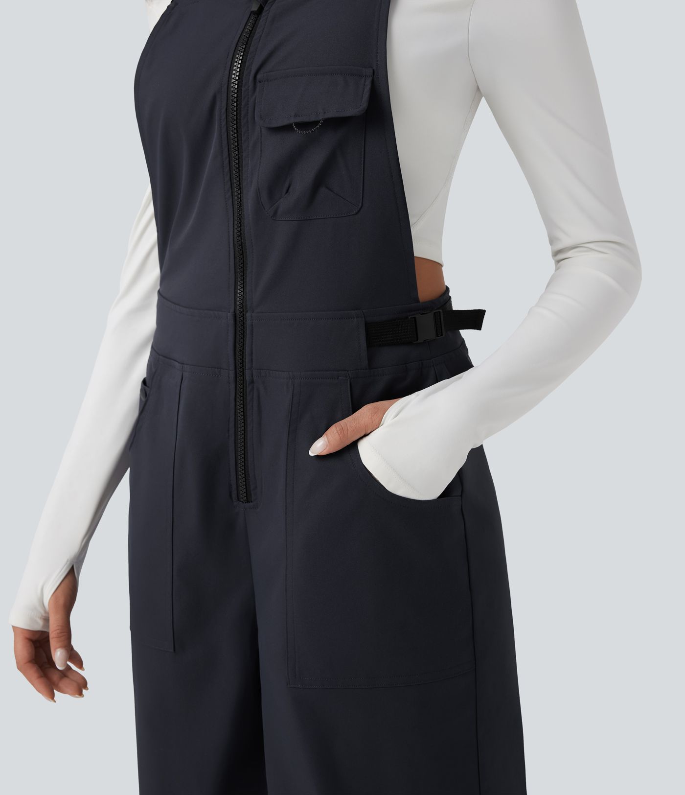 Vanntett og slitesterk turoverall med lommer