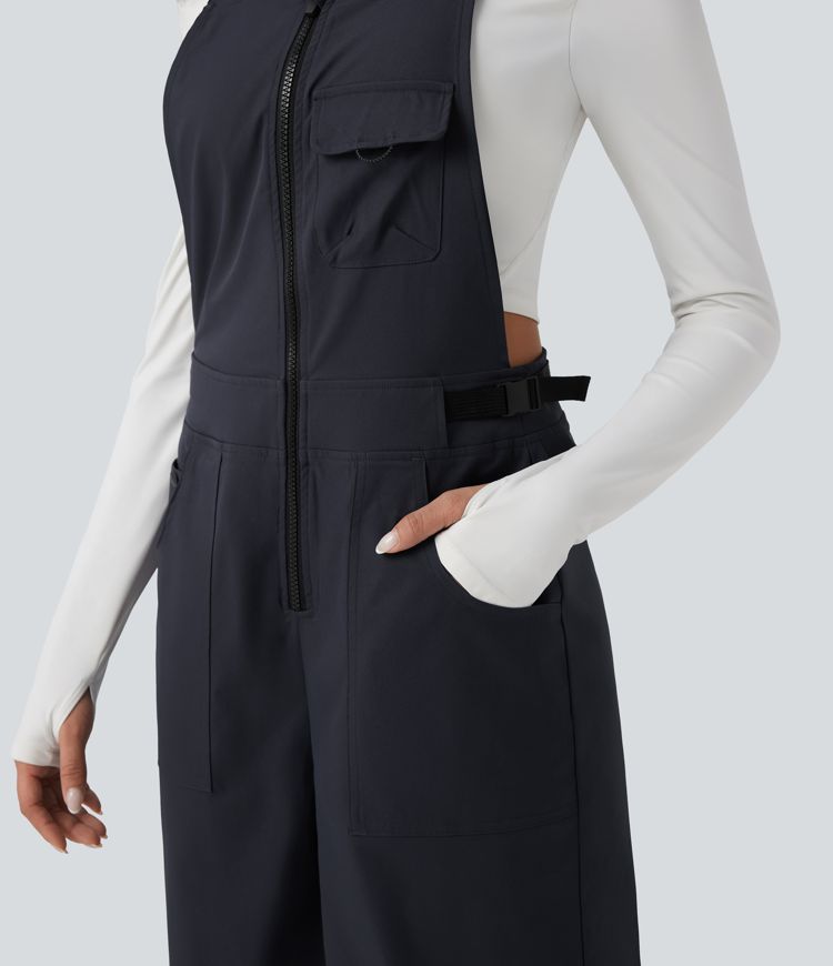 Salopette de randonnée déperlante résistante à l'usure avec poches