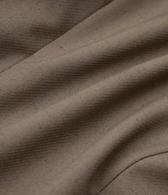 Notched Collar Long Sleeve Work Linen-Blend Blazer with Pockets