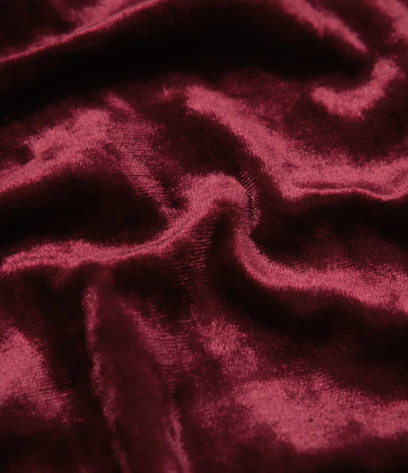 Freizeithose aus Samt mit mittelhohem Bund, Seitentaschen, Kordelzug und weitem Bein