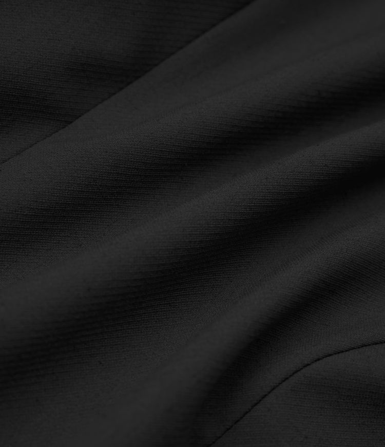 Blazer de lino de oficina de manga larga con cuello con solapas y bolsillos