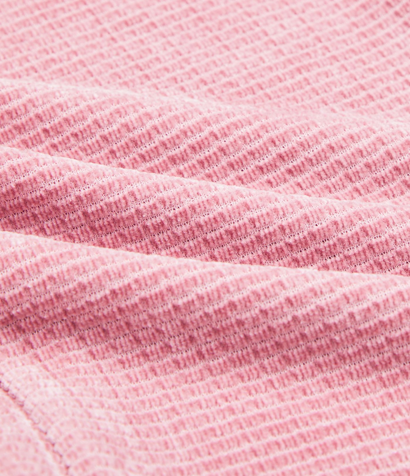 Jumpsuit casual de chenilla con lazo en la espalda y bolsillos